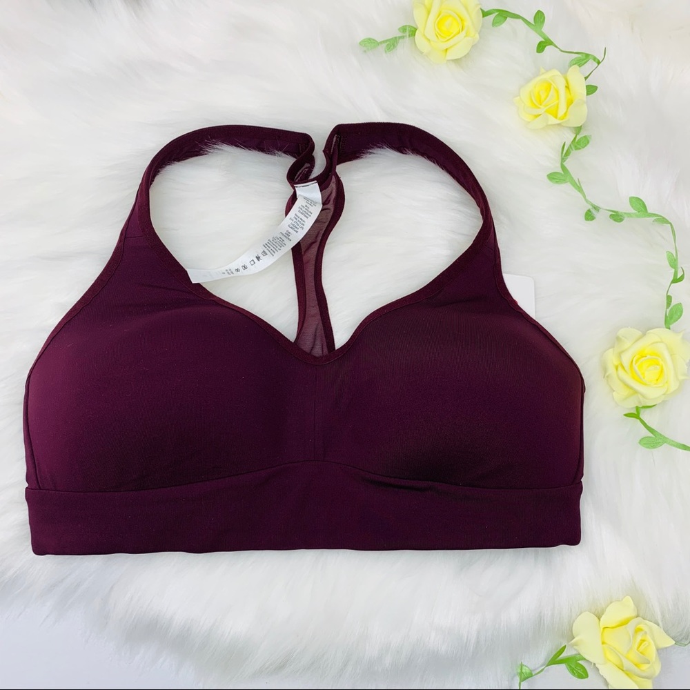 Speed up bra C/D dark Adobe burgundy lululemon 4